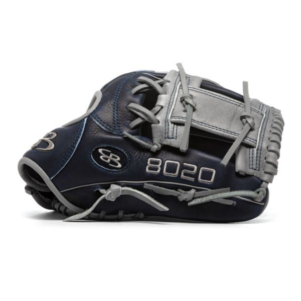 8020 Advanced Fielding Glove with B3 I-Web and Conventional Back Navy/Gray