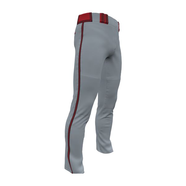Men's Custom Braided Tritone Full Length Baseball Pant (BM5089)