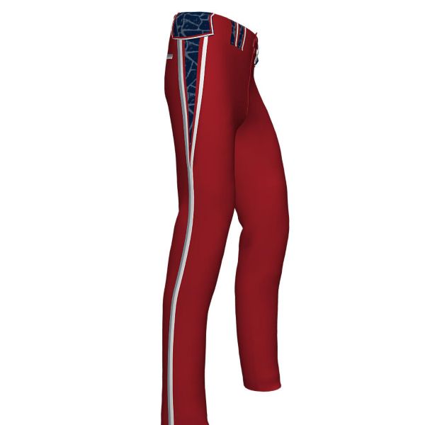 Custom Boy's Baseball Partial Sublimated Venom Pant