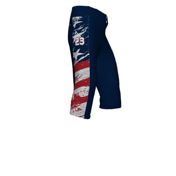 Custom Boy's Baseball Partial Sublimated Knicker