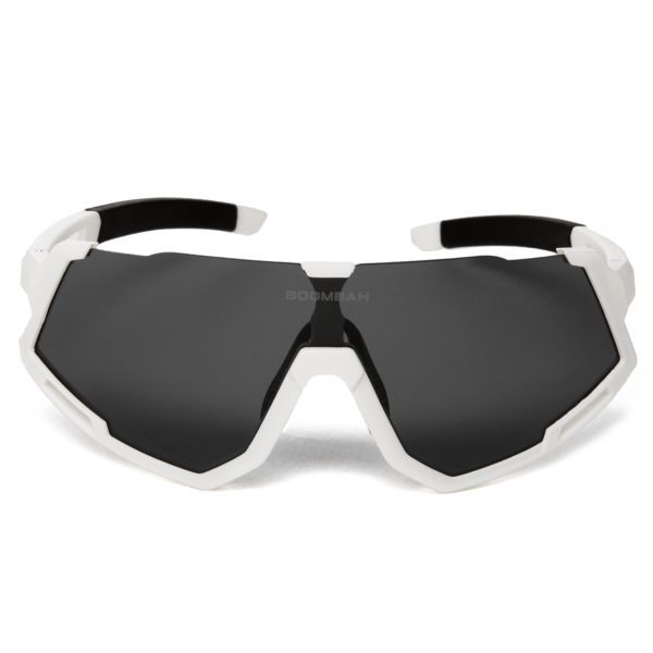 Boombah Auspex Falcon Sunglasses White/Black