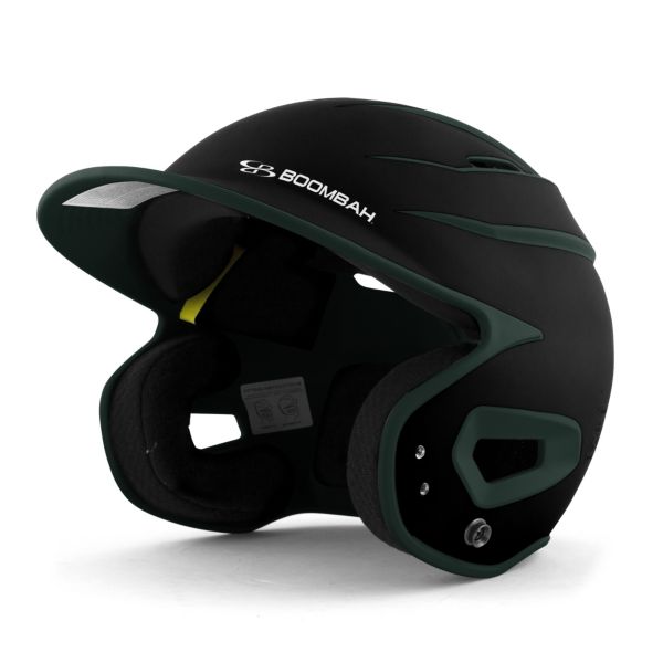 DEFCON Batting Helmet Sleek Profile Black/Dark Green