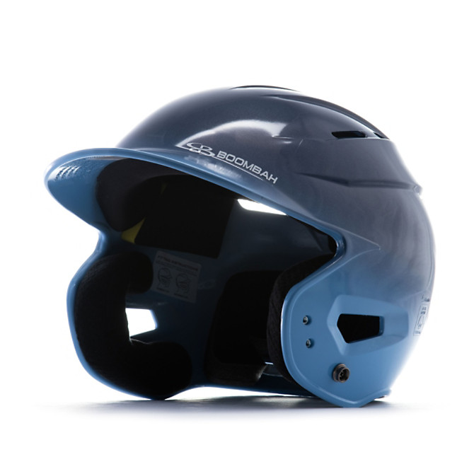 Boombah Baseball Softball Defcon Batting Helmet Adult One Size Navy Blue 