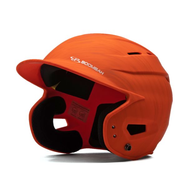 Boombah DEFCON Scrape Batting Helmet Sleek Profile Orange