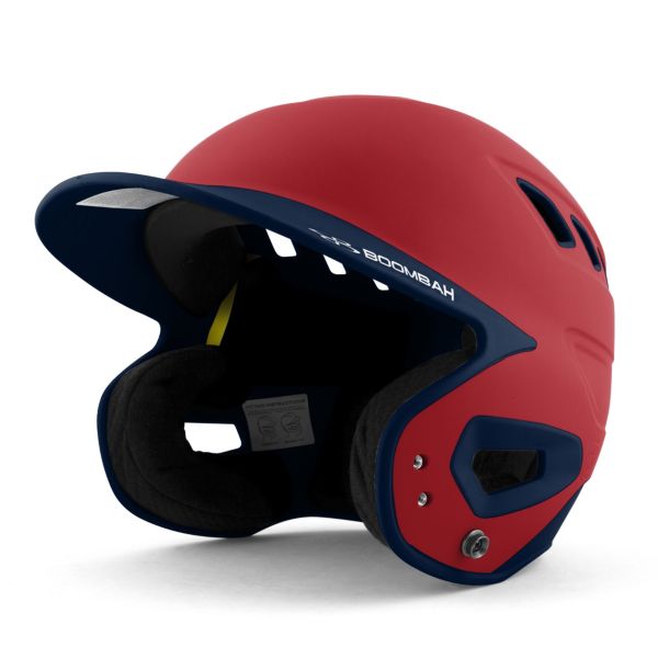 DEFCON Batting Helmet Red/Navy
