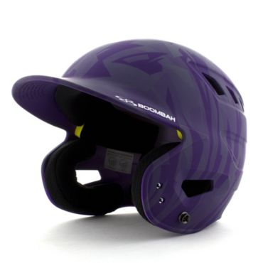 Fits Jr 61/4”-7”Purple Matte Lightweight Boombah Defcon Fastpitch Helmet 