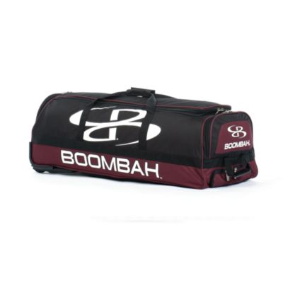 maroon softball bag