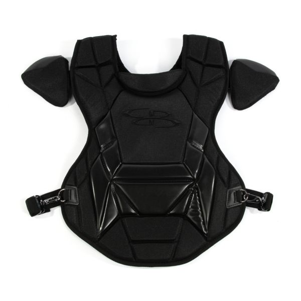 Boombah DEFCON Men's Chest Protector Commotio Cordis Matte Out Black/Black