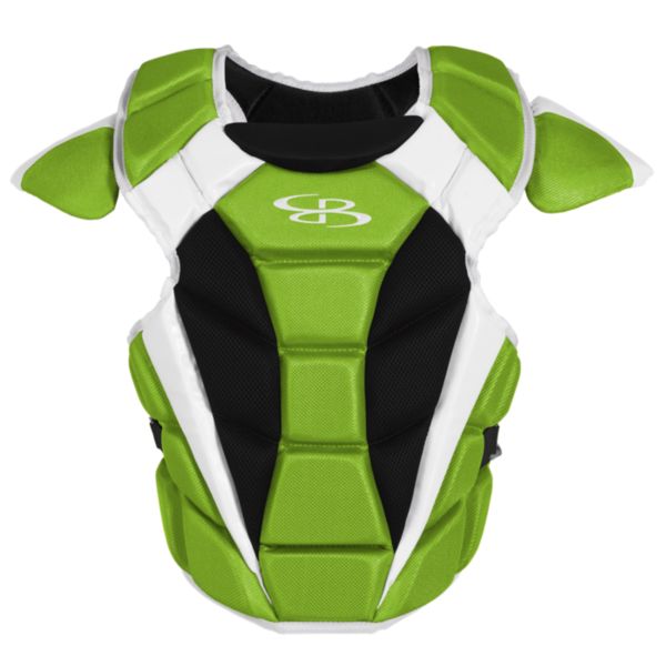 Boombah DEFCON Men's Chest Protector Lime Green/Black