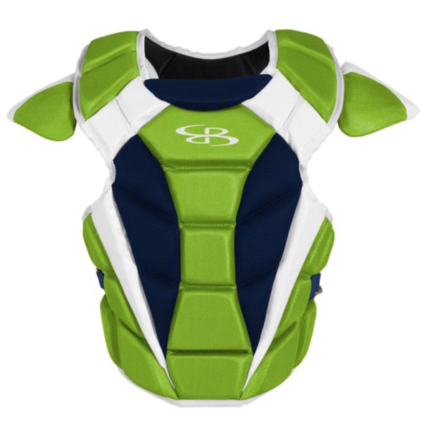 Boombah DEFCON Men's Chest Protector Lime Green/Navy