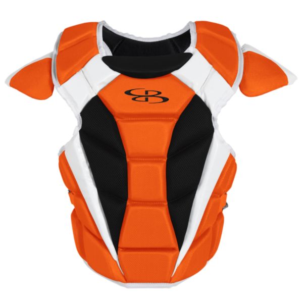 Boombah DEFCON Men's Chest Protector  Orange/Black