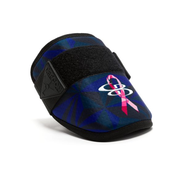 Boombah DEFCON Elbow Guard Breast Cancer Awareness Navy/Pink