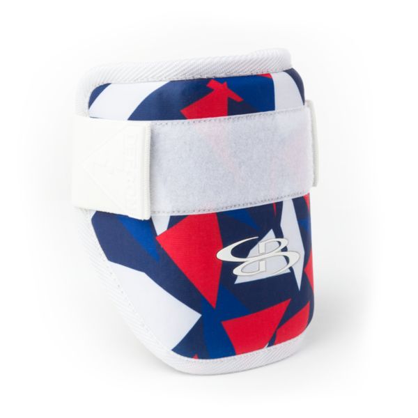 Boombah DEFCON Elbow Guard Stealth Camo Red/White/Navy