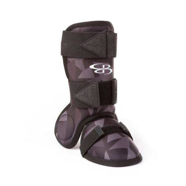 Boombah DEFCON Leg Guard Stealth Camo Black