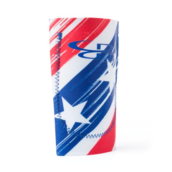 Boombah DEFCON Wrist Guard Stars and Stripes Red/White/Royal Blue