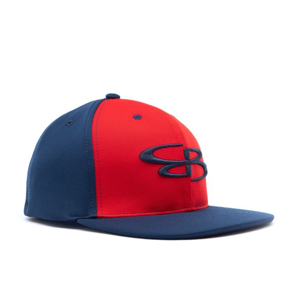 Boombah Elite Series B-Logo Hat Navy/Red