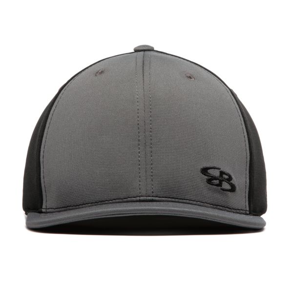 Elite Series Double Flex Two Tone Hat Black/Charcoal