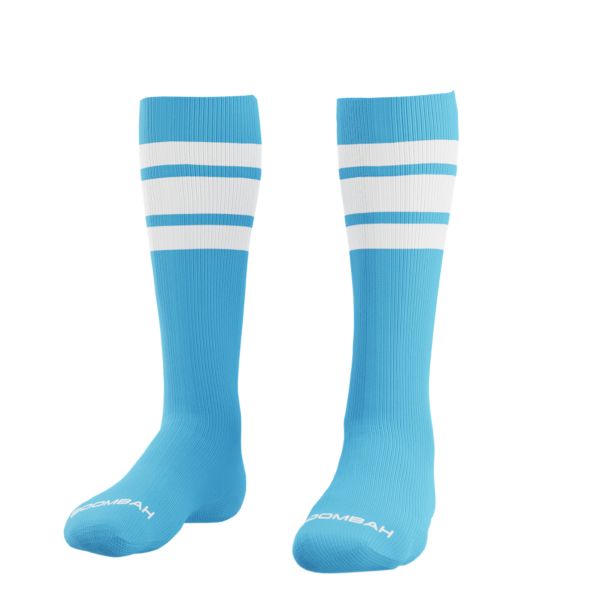 Classic Striped Socks Columbia/White
