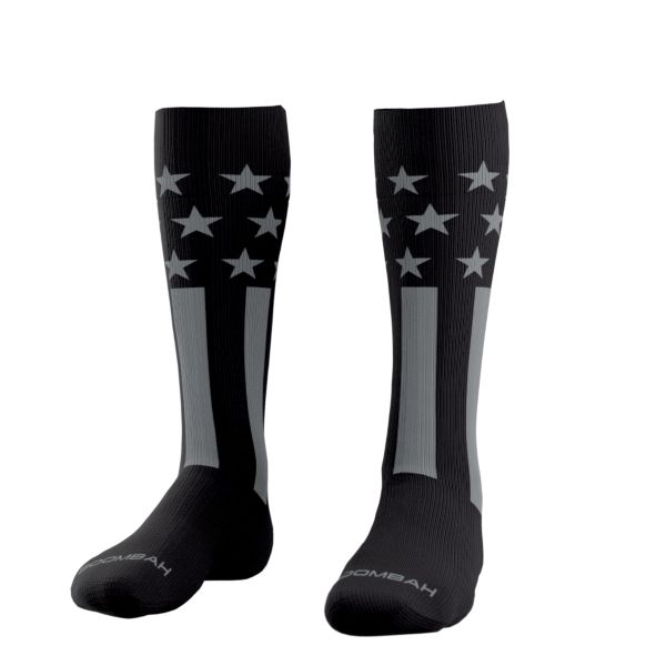 USA Banner Black Ops Socks Black/Charcoal