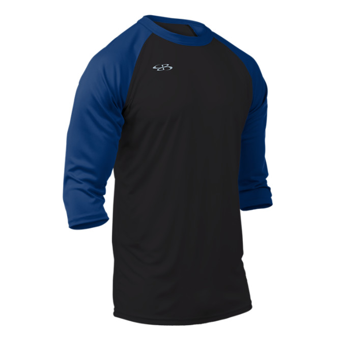 TOP LEGGING Men's 4 Pack Regular Fit 3/4 Sleeve Baseball T-Shirt Cotton Raglan Jersey S-5XL 