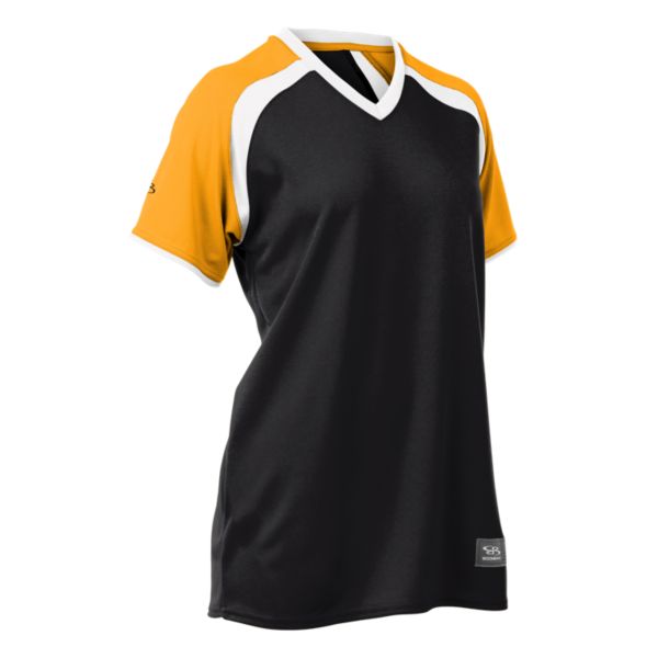 Women's Prodigy Short Sleeve V-Neck Fastpitch Jersey