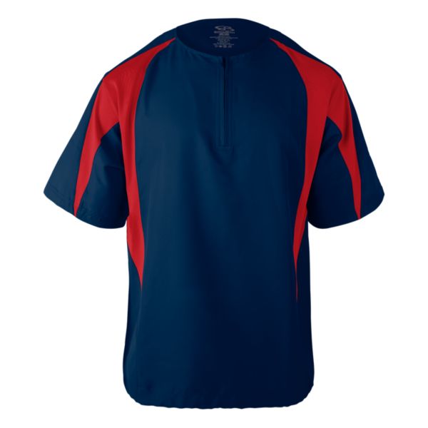 Men s Short Sleeve Quarter Zip Pullovers Boombah