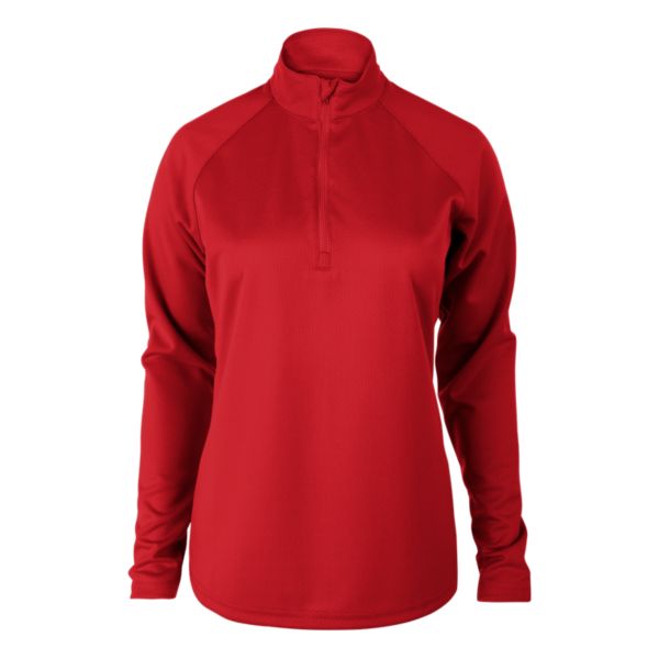 Women's Solid Verge Quarter Zip Pullover
