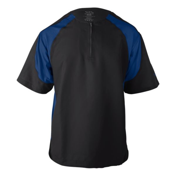 Men's Short Sleeve Explosion Pullover Black/Royal Blue