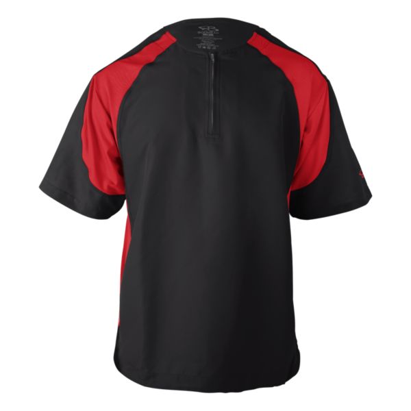 Men's Short Sleeve Explosion Pullover Black/Red