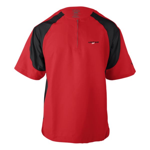 Men's USSSA Short Sleeve Explosion Pullover