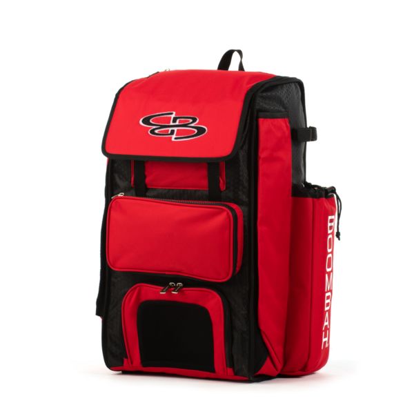 Catcher's Superpack Bat Bag Black/Red