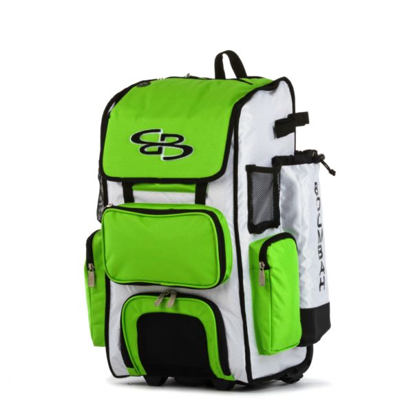 Superpack Hybrid Bat Pack White/Lime Green