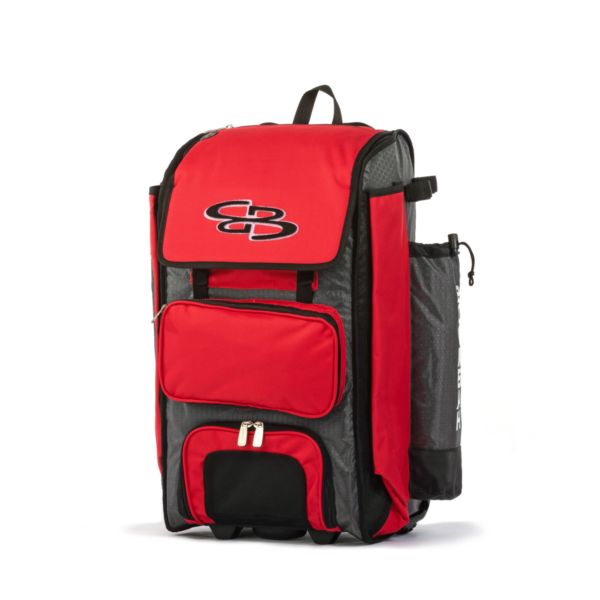 Catcher's Superpack Hybrid Rolling Bat Bag