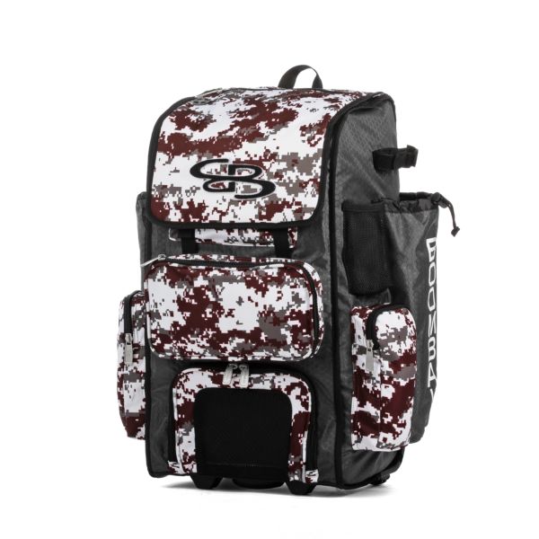 Rolling Superpack 2.0 Camo Dark Charcoal/Maroon