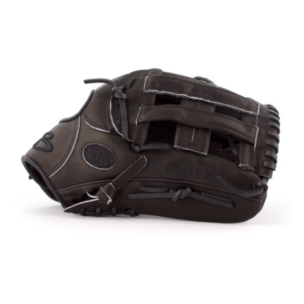 Veloci GR Series Baseball Fielding Glove with B4 H-Web and Soft Cowhide Leather Black/Black