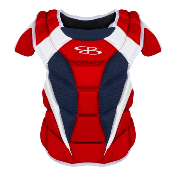 Boombah DEFCON Women's Chest Protector Red/Navy