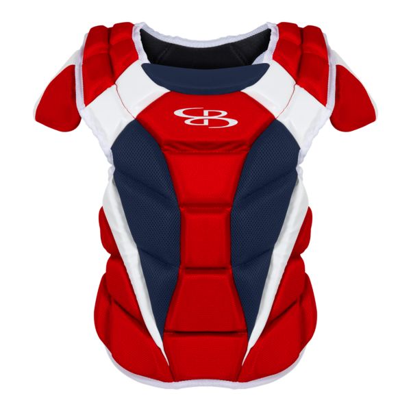 Boombah DEFCON Women's Chest Protector Red/Navy