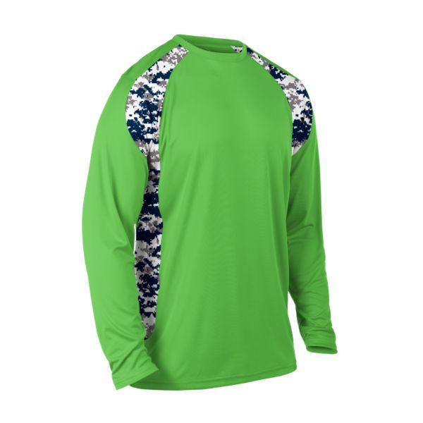 Men's Explosion Camo 2 Long Sleeve Shirt