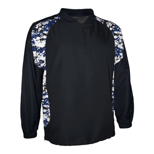 Men's Explosion Camo Quarter Zip Pullover