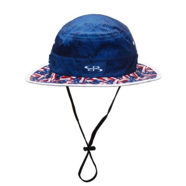 Bucket Hat USA Patriot Royal/Red/White Royal/Red/White