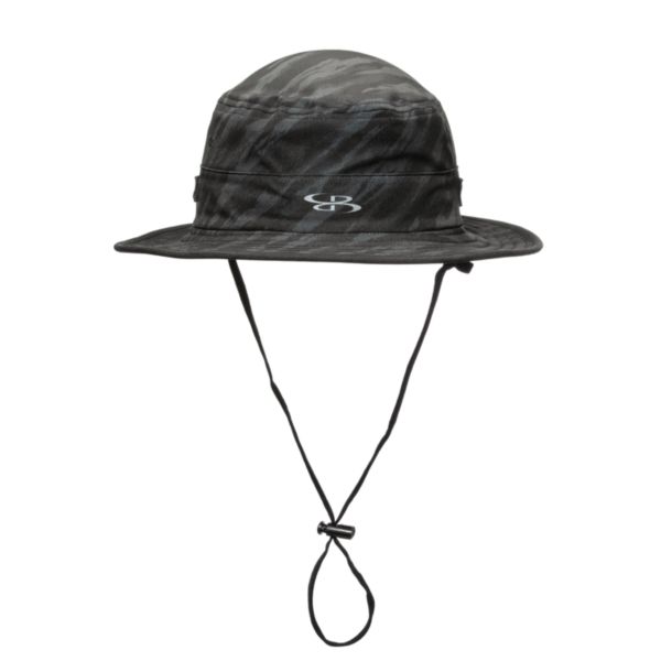 Bucket Hat Diagonal Camo Black Black