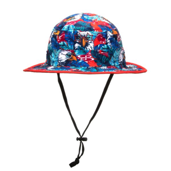 Bucket Hat USA Freebird Cobalt/Poppy/Sangria Cobalt/Poppy/Sangria