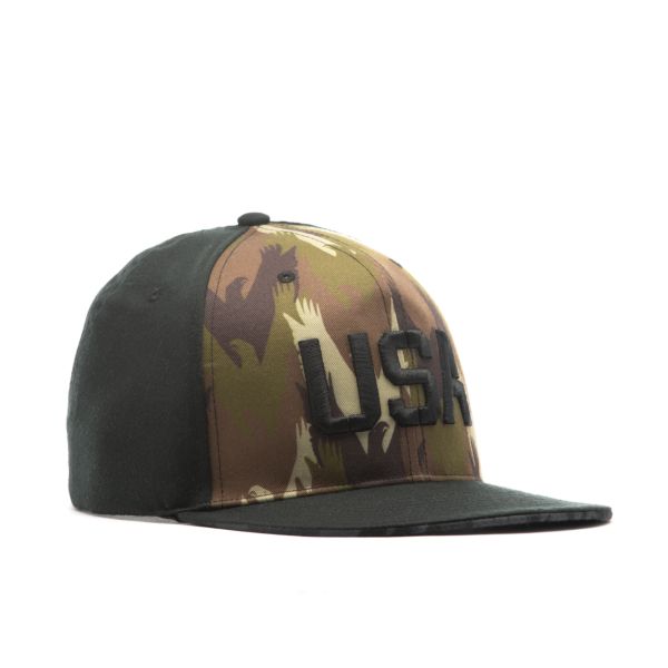 USA Eagle Camo Elite Series Snapback Hat