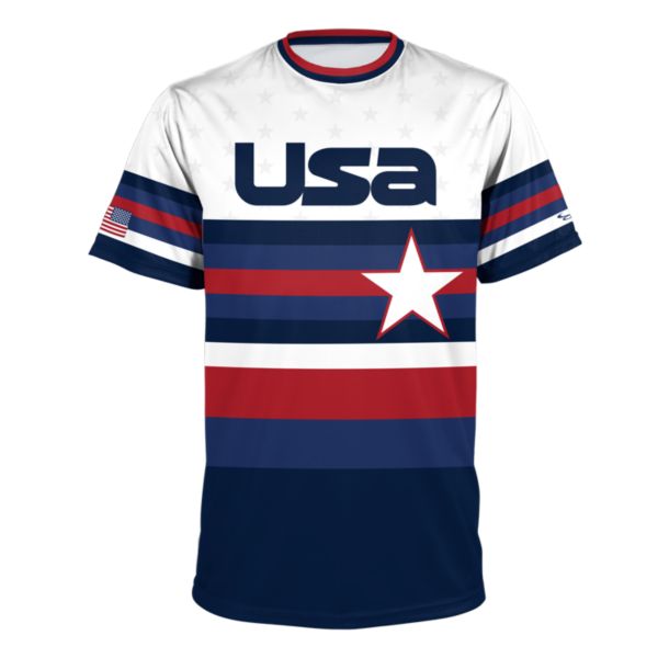 Men's USA BB Play Ball Performance Shirt