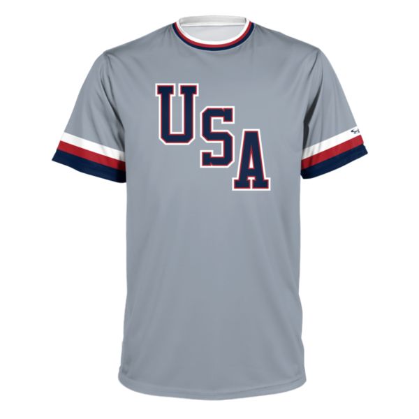 Men's USA BB Throwback Performance Shirt