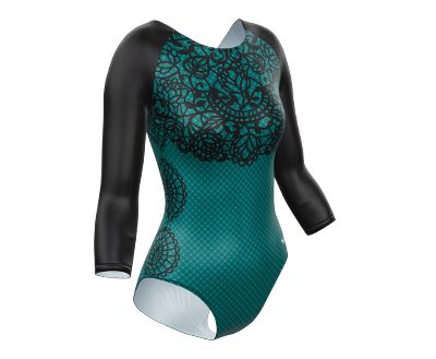 3/4 Sleeve Competition Leotard