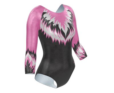 3/4 Sparkle Sleeve Competition Leotard