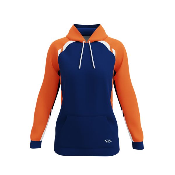 Women's Elite Hoodie Navy/Orange/White