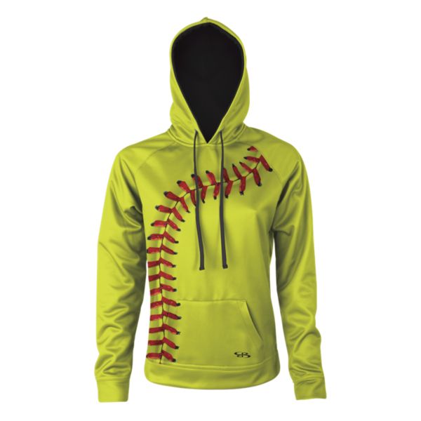 Girl's Verge Softball Seams Hoodie