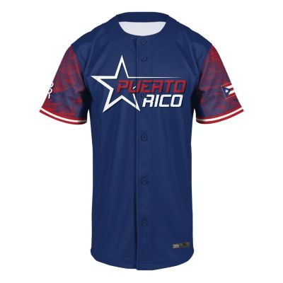 puerto rico baseball jersey youth